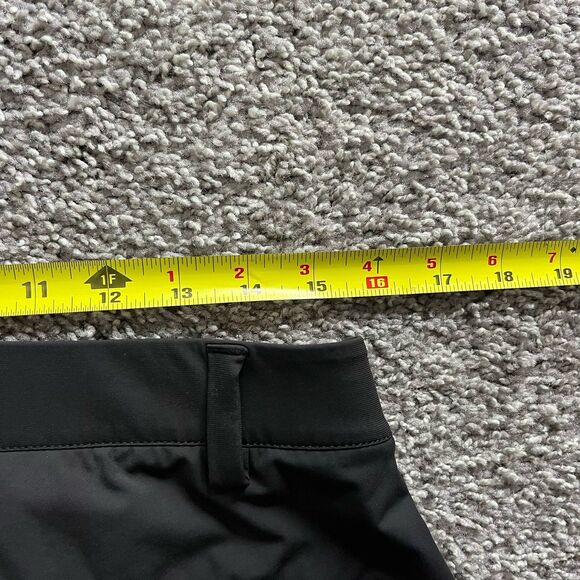 Redvanly Hanover Shorts Pull On Performance Stretch Golf Black Mens M 8” - Picture 5 of 7